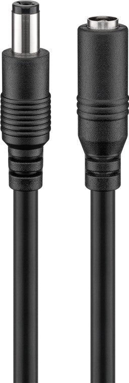 Goobay 76672 el-ledning Sort 1,5 m 5.5 x 2.5 mm