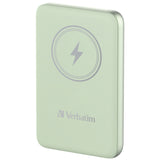 Verbatim Charge 'n' Go Lithium polymer (LiPo) 10000 mAh Trådløs opladning Grøn