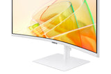 Samsung S65TC computerskærm 86,4 cm (34") 3440 x 1440 pixel UltraWide Quad HD LED Hvid