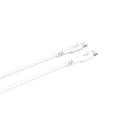 Gear Ladekabel USB-C til USB-C 2.0 3m Kabel Hvid
