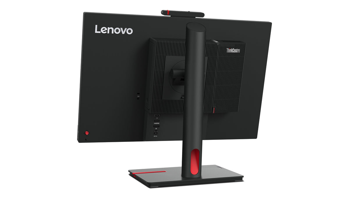 Lenovo ThinkCentre Tiny-In-One 24 Gen 5 computerskærm 60,5 cm (23.8") 1920 x 1080 pixel Fuld HD LED Berøringsskærm Sort