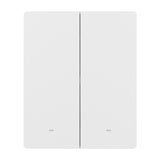 SONOFF M5-2C-80W WiFi Matter smart væg-switch (2-kanal, for rammen)