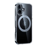 Torras Ostand Pro Case til iPhone 16 (gennemsigtig)