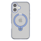 Torras Ostand Spin Case til iPhone 16 (blå)