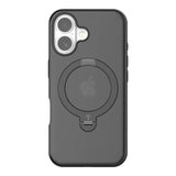 Torras Ostand Spin Case til iPhone 16 Plus (Sort)