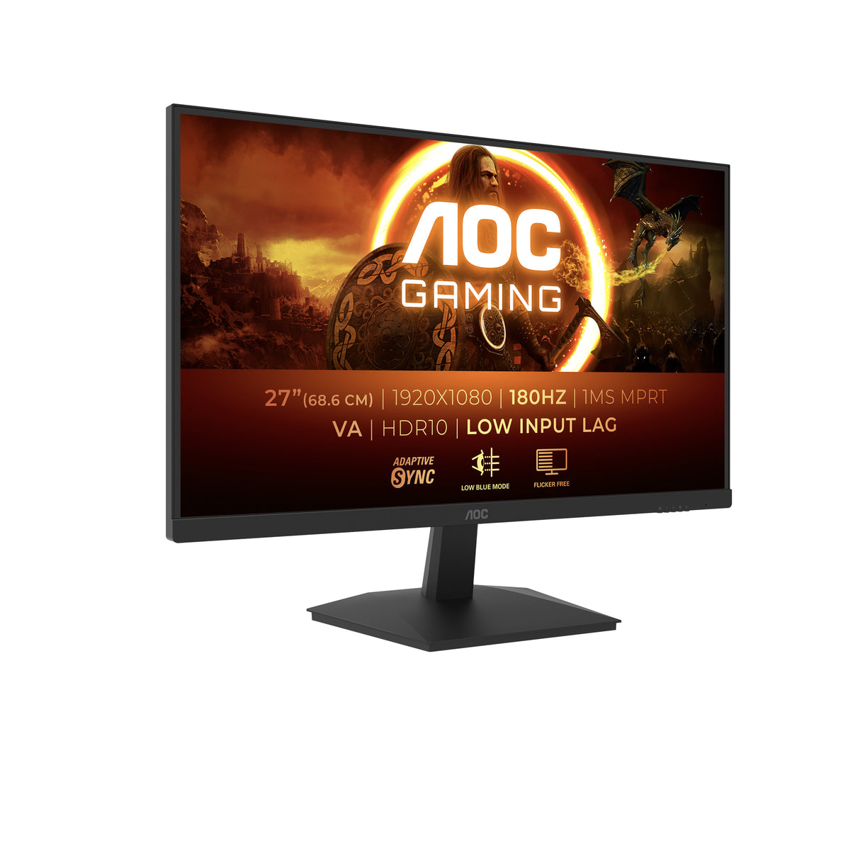 AOC Gaming 27G15N2 27 1920 x 1080 (Full HD) HDMI DisplayPort 180Hz