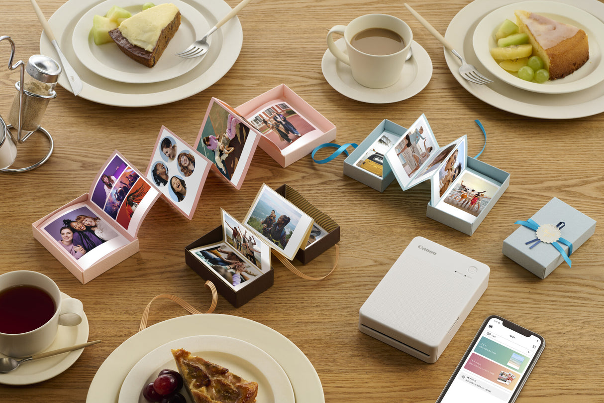 Canon SELPHY QX20 WH fotoprinter Farvesublimation 287 x 287 dpi 2.8" x 3.3" (7.2x8.5cm) Wi-Fi