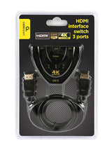 Gembird DSW-HDMI-35 interface hub Sort