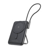 Choetech B735 magnetisk powerbank 10000mAh 20W PD + USB-C kabel (sort)