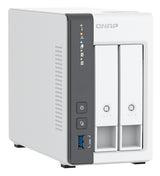 QNAP TS-216G NAS & lagringsserver Tower Cortex-A Cortex-A55 4 GB 0 TB Hvid
