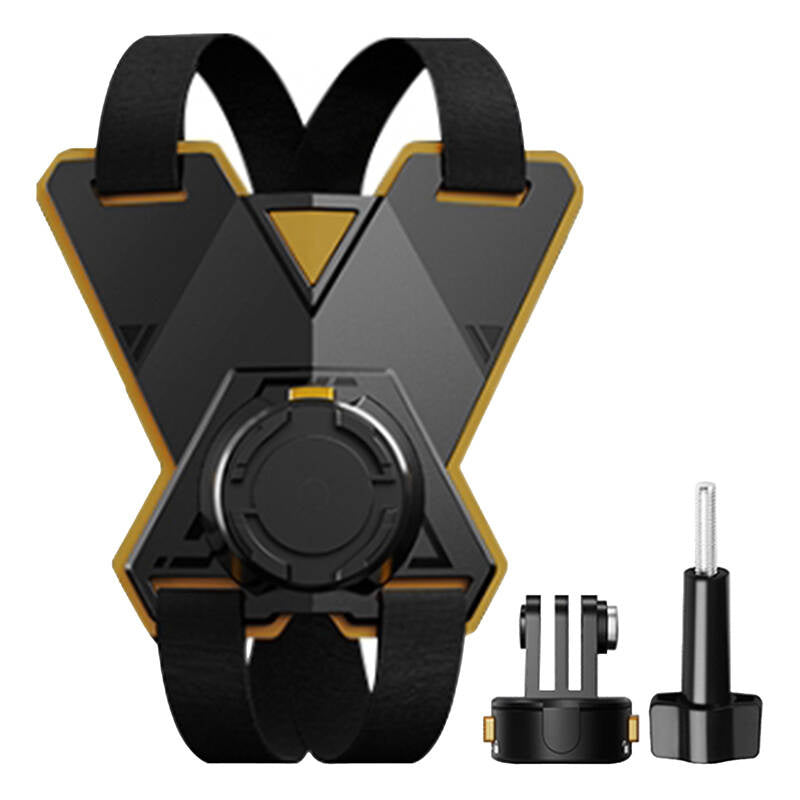 PULUZ motorcykelhjelmmontering til sportskameraer (herunder Ace Pro 2, Osmo Action 5 Pro)