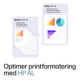 HP OfficeJet Pro 9132e Trådløst All-in-One Farve Printer, Instant Ink; 2-sidet printning