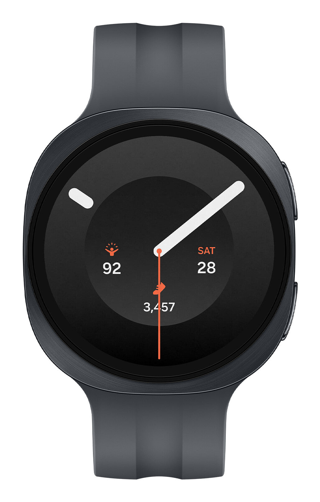 Samsung Galaxy Watch9 3,3 cm (1.3") AMOLED 40 mm Digital 438 x 438 pixel Berøringsskærm Grafit Wi-Fi GPS (satellit)
