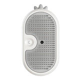 Rojeco Cat dampbørste med massagefunktion (hvid)