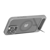 Torras Pstand Series Case til iPhone 16 Pro Max (grå)