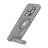 Torras Pstand Series Case til iPhone 16 Pro Max (grå)