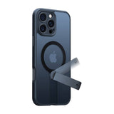 Torras Pstand Spin Case til iPhone 16 ProMax (Sort)