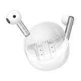 TWS QCY AilyBuds Clear T32 hovedtelefoner (hvid)
