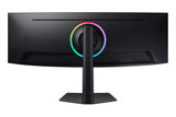 Samsung G95C computerskærm 124,5 cm (49") 5120 x 1440 pixel Dual QHD LED Sort
