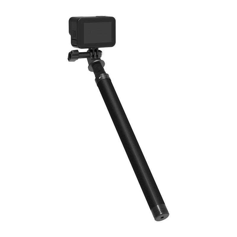 1,16 m lang Telesin kulfiber selfie-stick til sportskameraer