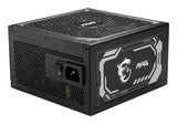 MSI MAG A1000GL PCIE5 enhed til strømforsyning 1000 W 24-pin ATX ATX Sort