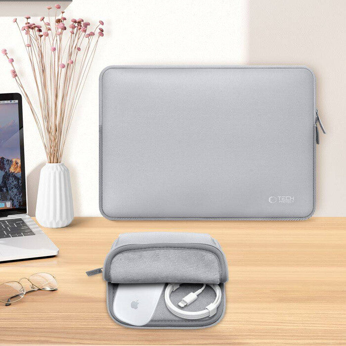 Tech-Protect 5906302374892 taske og etui til laptop 35,6 cm (14") Grå