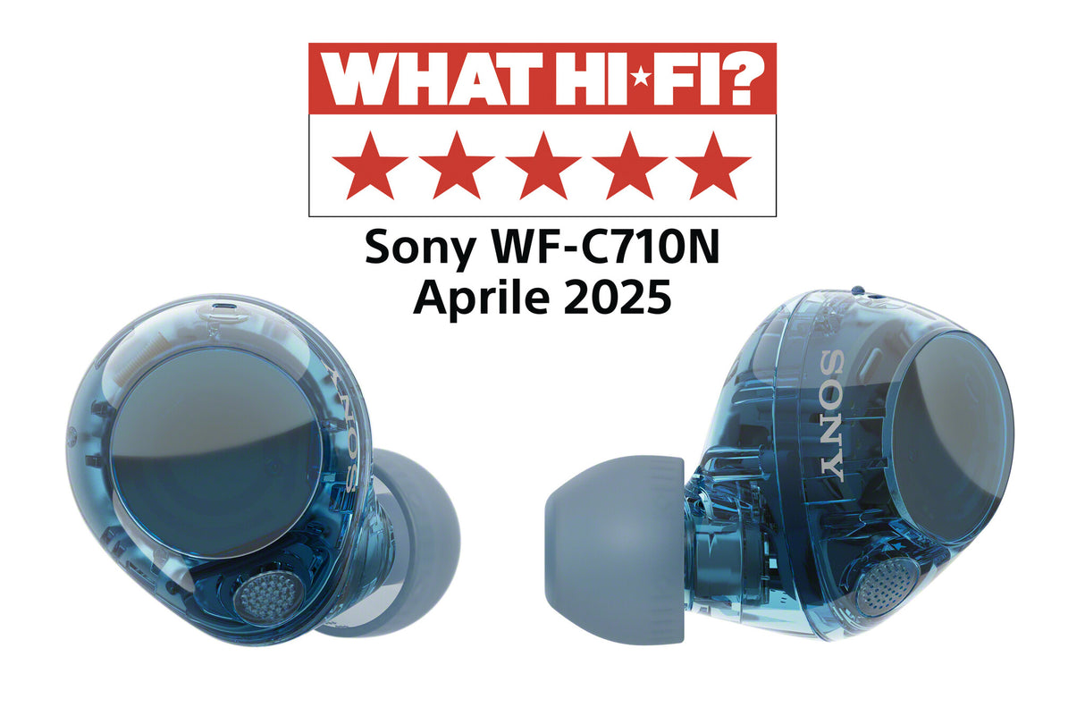 Sony WFC710NL.CE7 hovedtelefoner/headset True Wireless Stereo (TWS) I ørerne Opkald/musik USB Type-C Bluetooth Blå