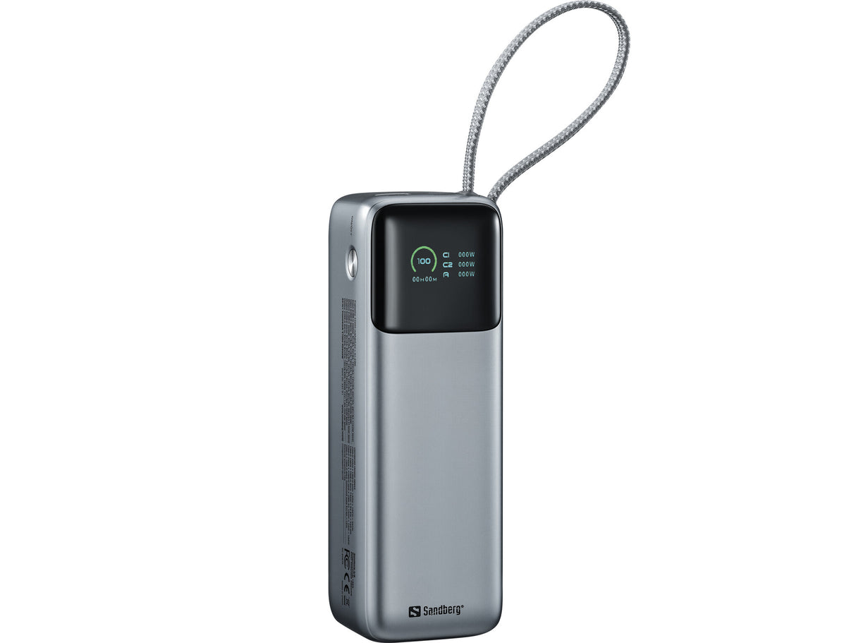 Sandberg 421-31 powerbank Lithium polymer (LiPo) 27000 mAh Sort, Grå