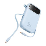 Powerbank Baseus QPow 2 10000mAh 30W 2xUSB-C (blå)