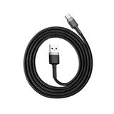Baseus Cafule USB-A / USB-C QC 3.0 3A Cable 1 m - Black and Gray