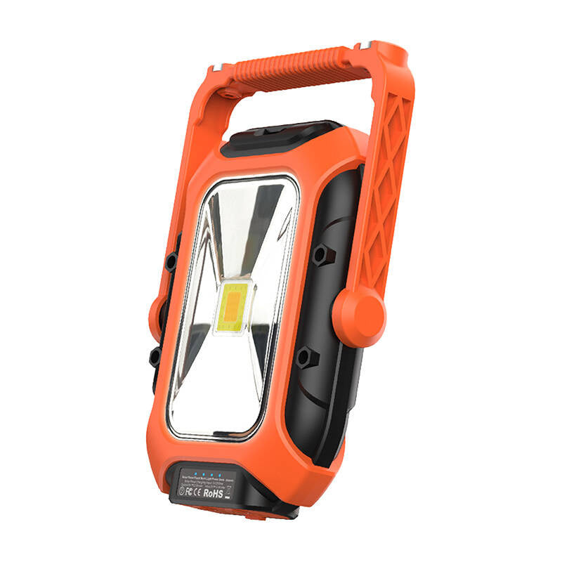 Værkstedslampe med solpanel Superfire GM05 - 500 lm, powerbank.