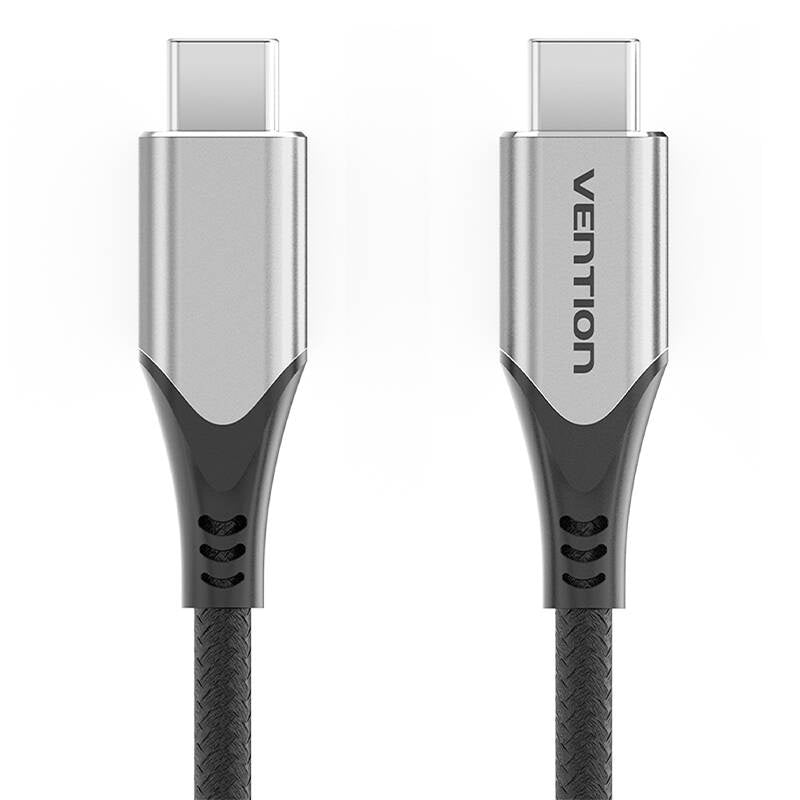 USB-C til USB-C 60W kabel Vention TAAHD 0,5 m (grå)
