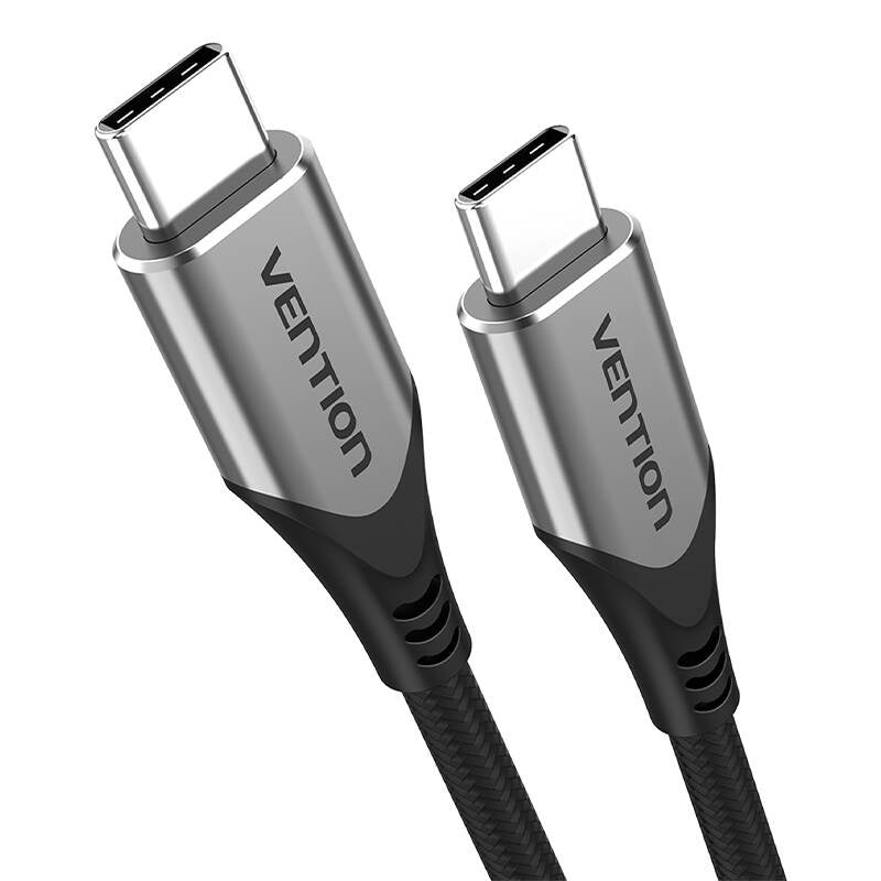 USB-C til USB-C 60W kabel Vention TAAHD 0,5 m (grå)