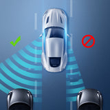 Baseus Full-view Blind-spot Mirror 2x additional car side mirror convex blind spot black (ACMDJ-01)