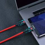 Baseus CATKLF-GG1 USB-C - USB-C PD QC cable 60W 3A 480Mb/s 1m - black and gray