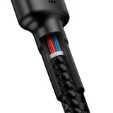 Baseus CATKLF-GG1 USB-C - USB-C PD QC cable 60W 3A 480Mb/s 1m - black and gray