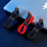 Baseus CATKLF-GG1 USB-C - USB-C PD QC cable 60W 3A 480Mb/s 1m - black and gray