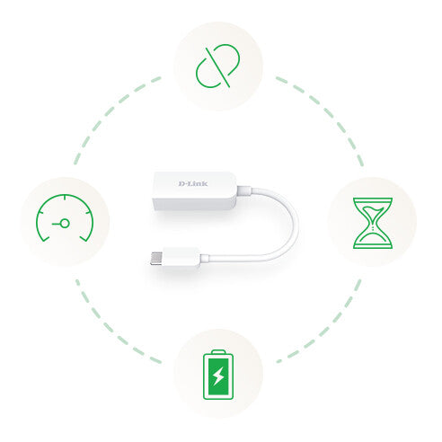 D-Link DUB-E250 netværkskort Ethernet 2500 Mbit/s