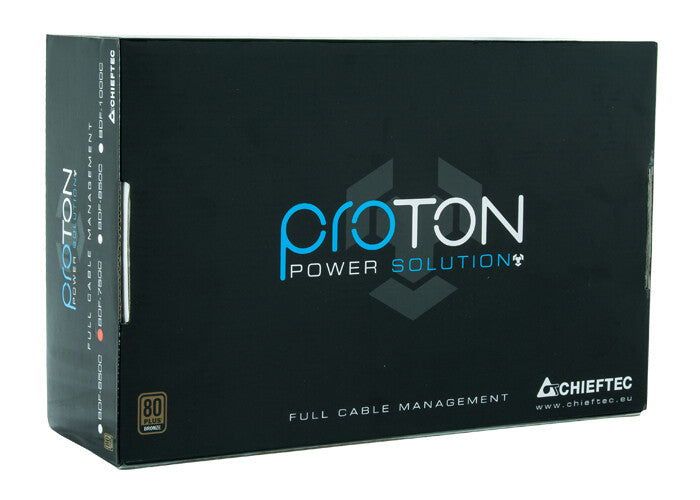 Chieftec BDF-650C enhed til strømforsyning 650 W 20+4 pin ATX PS/2 Sort