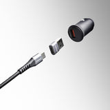 Intenso 7600013 kabel kønsskifter USB-C USB-A Anthracit