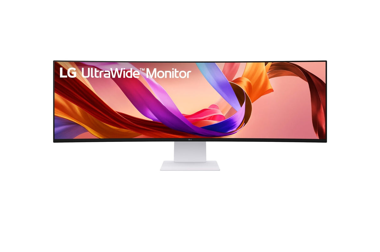 LG 49U950A-W computerskærm 124,5 cm (49") 5120 x 1440 pixel Dual QHD LED Sort, Hvid
