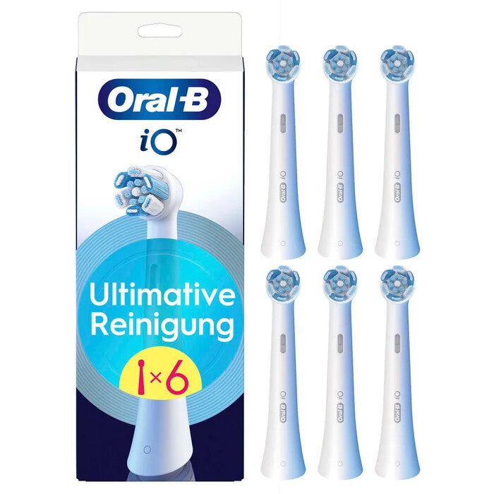 Oral-B iO Ultimative Reinigung 6 stk Hvid