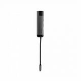 Verbatim 49141 dockingstation USB 3.2 Gen 1 (3.1 Gen 1) Type-C Sort, Sølv