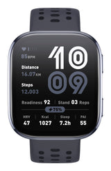 Amazfit Bip 6 Black 5 cm (1.97") AMOLED Digital 390 x 450 pixels Touchscreen GPS (satellite)