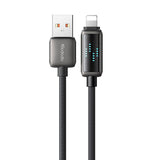 Mcdodo CA-5250 USB-A til Lightning-kabel, LED-skærm, 1,2 m