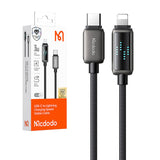 Mcdodo CA-2630 USB-C til Lightning kabel, 36W, LED-skærm, 1.2m