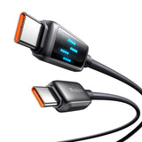 Mcdodo CA-4250 USB-C til USB-C kabel, 100W, LED-skærm, 1,2m