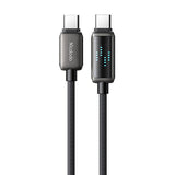 Mcdodo CA-4250 USB-C til USB-C kabel, 100W, LED-skærm, 1,2m