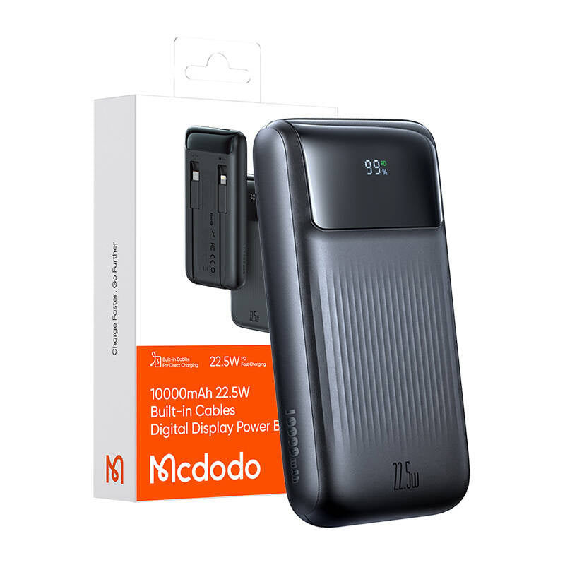 Power Bank Mcdodo MC-0241 Digital Dis 10000mAh, 22,5W (hvid)