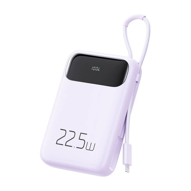 Power Bank Mcdodo MC-3255 10000mAh, 22.5W, til lys (lila)